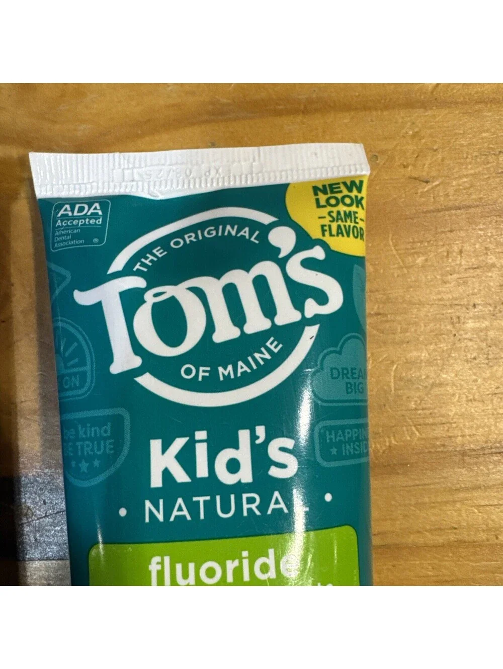 2 X Tom's Natural Children's Fluoride Free Silly Strawberry Toothpaste Exp 8-25
